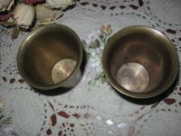 Лот: 11222348. Фото: 3. Антикварные стаканы бронза Германия. Коллекционирование, моделизм