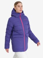 Лот: 23561510. Фото: 3. Пуховик женский Glissade, Синий. Одежда, обувь, галантерея