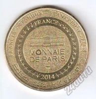 Лот: 5889816. Фото: 2. Франция 2014 жетон медаль Париж... Значки, медали, жетоны