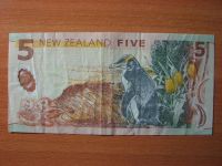 Лот: 4165805. Фото: 2. Новая Зеландия 5 долларов 2006... Банкноты