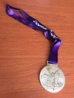 Лот: 18687270. Фото: 2. Серебряная медаль ЛОИ-2012 Лондон... Значки, медали, жетоны