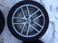 Лот: 13048088. Фото: 3. Honda Accord R17 + michelin x-ice... Авто, мото, водный транспорт