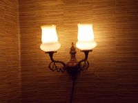 Лот: 6506110. Фото: 2. Лампа на стену винтажная, раритетная... Антиквариат