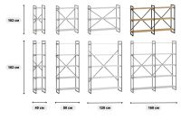 Лот: 24678756. Фото: 7. Стеллаж LOFTY HOME Роквуд