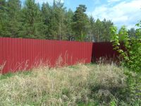 Лот: 5569420. Фото: 2. Забор из профлиста, деревянные... Срубы и конструкции