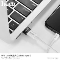 Лот: 19922558. Фото: 4. Адаптер Hoco UA6, USB-Type-C черный. Красноярск