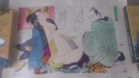 Лот: 6042022. Фото: 2. Японская эротическая гравюра... Живопись, скульптура, фото
