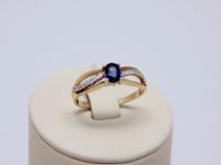 Лот: 13941541. Фото: 2. ЗОЛОТОЕ КОЛЬЦО С БРИЛЛИАНТАМИ... Ювелирные изделия, бижутерия, часы