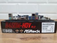 Лот: 20055446. Фото: 3. Материнская плата ASRock B450M-HDV... Компьютеры, оргтехника, канцтовары