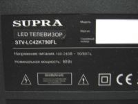 Лот: 24641853. Фото: 6. Телевизор Supra STV-LC42K790FL...
