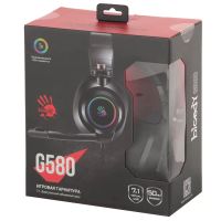 Лот: 25014232. Фото: 5. Игровая гарнитура A4Tech Bloody...