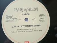 Лот: 25590600. Фото: 3. Iron Maiden - Can I Play with... Красноярск