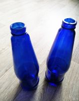 Лот: 16680502. Фото: 2. Бутылка. Синее стекло... для поделок... Посуда, кухонная утварь