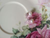 Лот: 15399361. Фото: 7. Серёжки гвоздики жемчужные