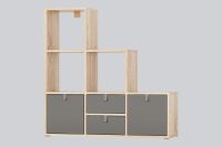 Лот: 24006283. Фото: 2. Стеллаж-горка Hoff Bricks. Мебель для гостиной