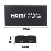 Лот: 15038236. Фото: 3. HDMI-сплиттер FullHD/4K/3D. Бытовая техника