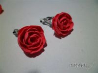 Лот: 2852581. Фото: 3. Серьги "Пионы" №1. Красноярск