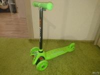 Лот: 9295090. Фото: 2. Самокат трехколесный Колеса с... Детский транспорт