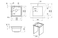 Лот: 23667406. Фото: 3. Мойка врезная GRANULA Kitchen... Строительство и ремонт