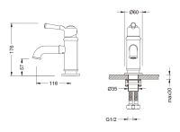 Лот: 3425482. Фото: 3. Смеситель 8051001VF. Строительство и ремонт
