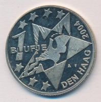 Лот: 10617603. Фото: 2. Нидерланды 2004 монетовидный жетон... Значки, медали, жетоны