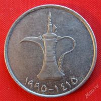 Лот: 1588444. Фото: 2. (№666/LZ) 1 дирхам 1995 (ОАЭ). Монеты