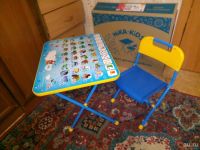 Лот: 14845258. Фото: 2. столик со стульчиком новый. Детская мебель