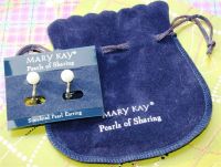 Лот: 2029731. Фото: 2. Жемчужные клипсы от Мэри Кэй... Ювелирные изделия, бижутерия, часы