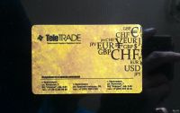 Лот: 16026237. Фото: 4. Карта пластиковая Teletrade 1000