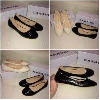 Лот: 7659976. Фото: 2. Балетки с рубля Casadei. 36-37... Женская обувь
