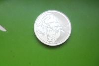 Лот: 16479715. Фото: 3. 3 рубля 2009 г. Год Быка.Унция... Коллекционирование, моделизм