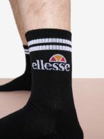 Лот: 25116097. Фото: 2. Носки Ellesse Pullo, 3 пары, Черный. Спортивная одежда