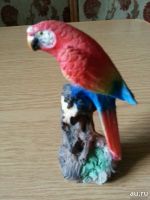 Лот: 13760879. Фото: 3. Статуэтка попугай Ара. Сувениры, подарки