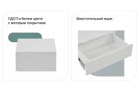 Лот: 25230407. Фото: 4. Туалетный столик навесной Hoff... Красноярск