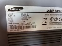Лот: 13747166. Фото: 2. Принтер Samsung ML 2015 в хорошем... Принтеры, сканеры, МФУ