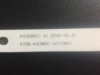 Лот: 18916362. Фото: 2. Led-string K430WDC1 A1, 4708-K43WDC-A1113N11. Запчасти для бытовой техники
