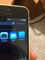 Лот: 10833167. Фото: 6. iPhone 5C 16GB, желтый с рубля...