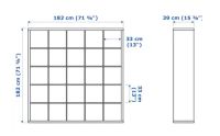 Лот: 16076755. Фото: 2. Стеллаж IKEA (ИКЕЯ) Каллакс (182... Хранение вещей