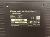 Лот: 18235730. Фото: 2. Монитор Iiyama ProLite E2002WSV... Мониторы, проекторы