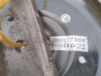 Лот: 20858751. Фото: 3. люстра 230в, Е27 3*60 вт (204). Строительство и ремонт