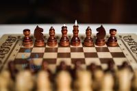 Лот: 16546222. Фото: 7. Игра 4 в 1 нарды, шашки, шахматы...