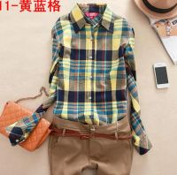 Лот: 4307338. Фото: 3. Клетчатая рубашка. Одежда, обувь, галантерея