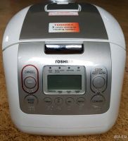 Лот: 13856993. Фото: 3. Мультиварка Toshiba RC-10NMF. Бытовая техника