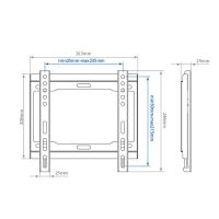 Лот: 4655451. Фото: 2. Кронштейн ITECH PB2 для LCD/LED... Аксессуары