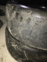 Лот: 9403801. Фото: 2. Продам пару Bridgestone potenza... Шины, Диски