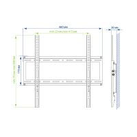 Лот: 10959702. Фото: 4. Кронштейн Kromax IDEAL-4W белый... Красноярск