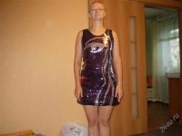 Лот: 1105534. Фото: 2. Платье из пайеток 500р!. Женская одежда