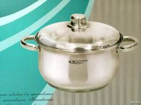 Лот: 13800579. Фото: 4. Кастрюля 4,2 л из нержавеющей... Красноярск
