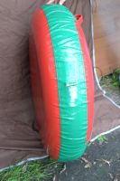 Лот: 4861965. Фото: 2. Тюбинг, санки - плюшки. Цвет красно-зеленый. Спортивные товары