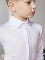 Лот: 22410568. Фото: 2. Рубашка бальная Танцующие, Белый. Спортивная одежда